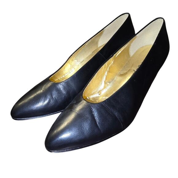 Moda Spana Talia Napa Pump Shoes Women's US Size 9M Vintage 90's EUC - Picture 2 of 6